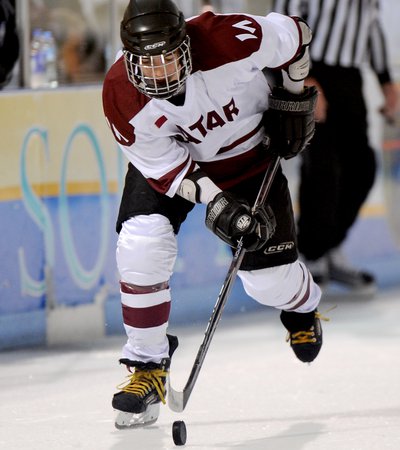 Athlete playing Ice Hockey