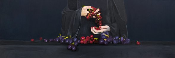 Painting by artist Abeer Al-Tamimi