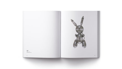 jeff koons inner pages of the book