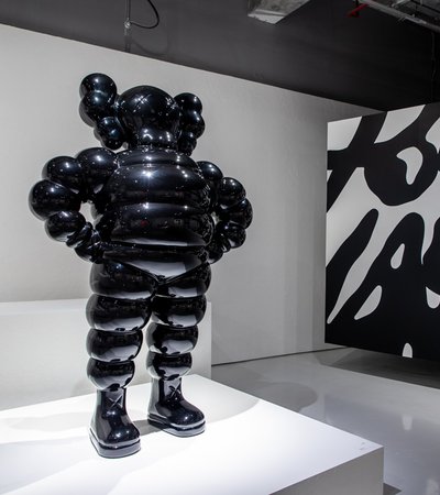 "CHUM" by artist KAWS.