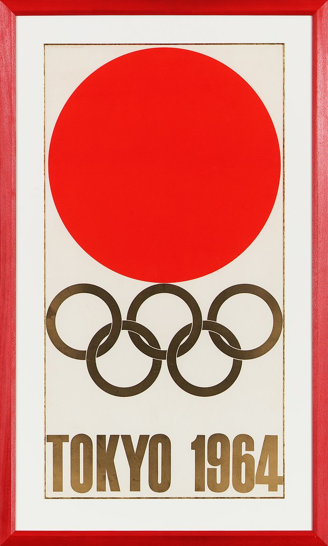 tokyo olympics logo 1964