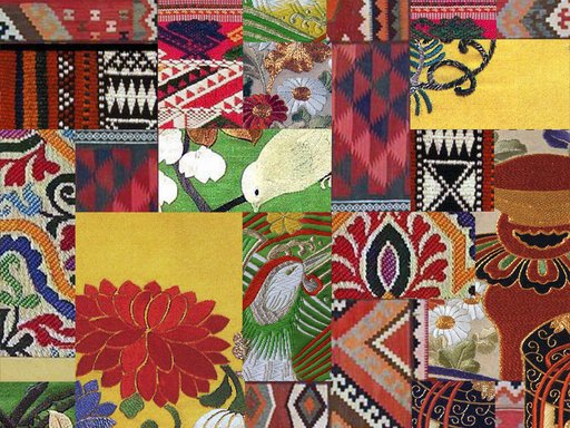 sadu pattern collage