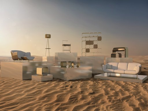 Furniture designs and the desert