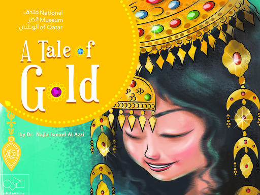 Book cover of A Tale of Gold by Dr. Najla Ismail Al-Izzi