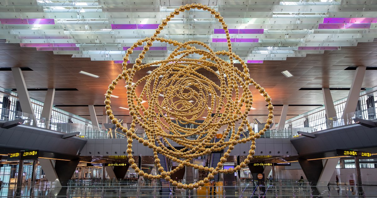 Hamad International Airport Public Art Installations - Qatar Museums