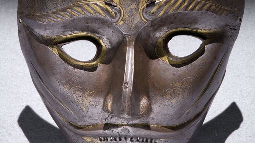 Picture of a war mask