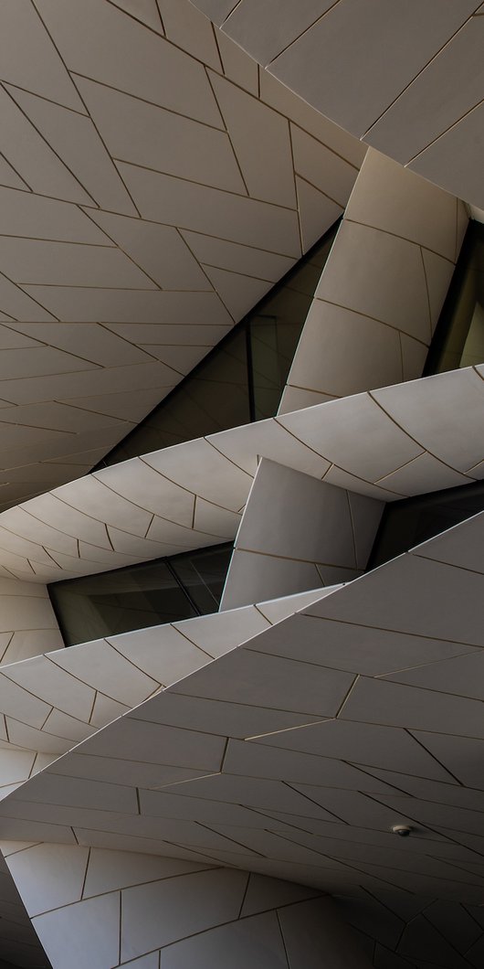 Exterior of the National Museum of Qatar