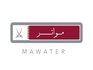 MAWATER logo features flag of Qatar with two crossed swords on the left side